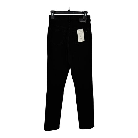 Current/Elliott jeans The Soulmate Slim Straight black size 24 - Picture 4 of 8